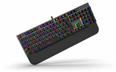 Inca  IKG-443 Empousa Red  Switch Full Rgb  Software Mechanıcal  Keyboard