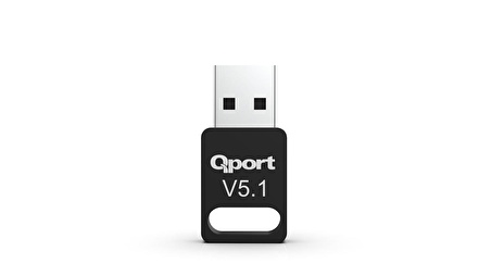 QPORT Q-BLU5.1 BLUETOOTH  5.1 USB ADAPTÖR DONGLE