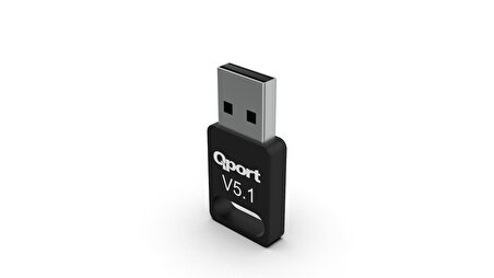 QPORT Q-BLU5.1 BLUETOOTH  5.1 USB ADAPTÖR DONGLE