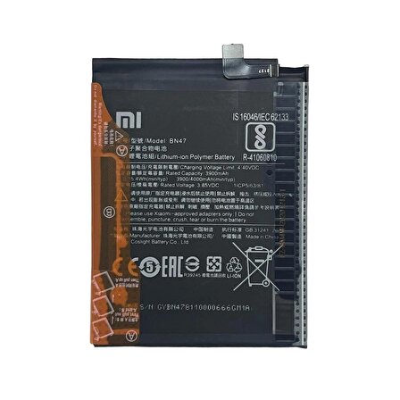 Xiaomi Mi A2 Lite Uyumlu (BN47) Batarya