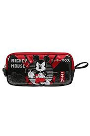 mickey mouse 2li kalem çantası