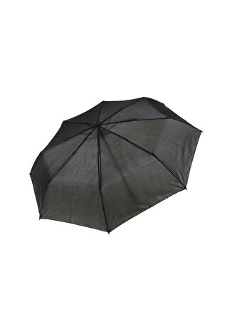 Zeus Umbrella Düz Model Siyah Erkek Şemsiye