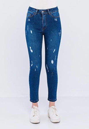 Basics&More Kadın Skinny Jeans 1659-1