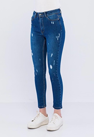 Basics&More Kadın Skinny Jeans 1659-1