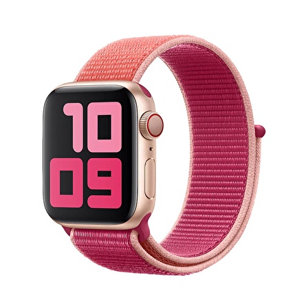 E2M APPLE WATCH 38-40MM KRD-03 HASIR VİŞNE KORDON 