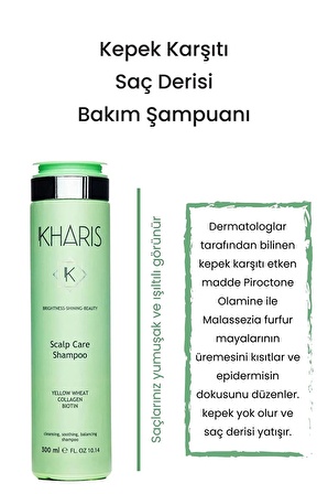 Kepek Karşıtı Saç Derisi Bakım Şampuanı Hassas Ve Kaşıntılı Derisi Sclap Care Shampoo 300ml