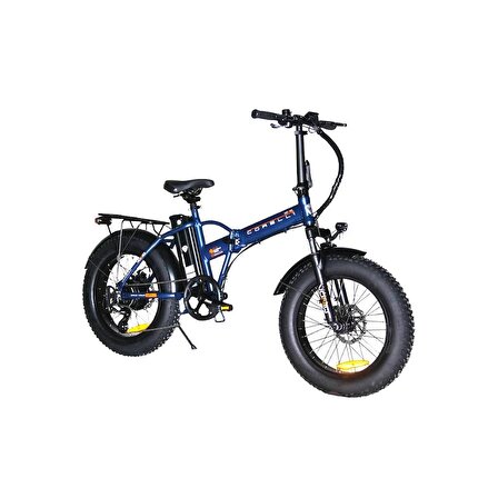 Corelli Voniq 20 Jant 42 Folding Fat Bike Elektrikli Bisiklet Lacivert