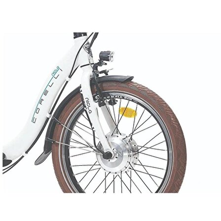 Corelli Nicla 20 Jant 22K Katlanır Elektrikli Bisiklet Beyaz