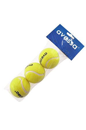 Avessa TT-100 - Sarı 3 lü Tenis Topu 