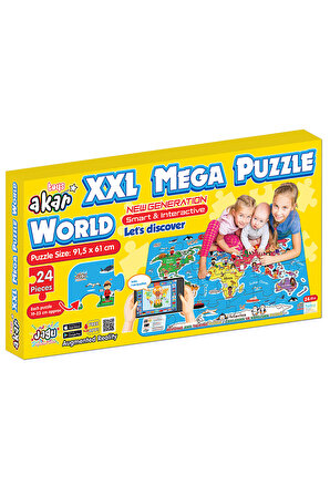 XXL Mega Puzzle Dünya Jagu