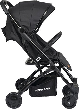 TommyBaby Golf Kabin Bebek Arabası Black Kabin Boy