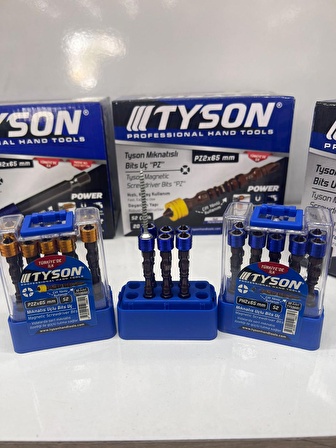 TYSON TYS9681 MIKNATIS UÇLU BİTS UÇ PH2X65 ÇİFT YÖNLÜ 1 ADET