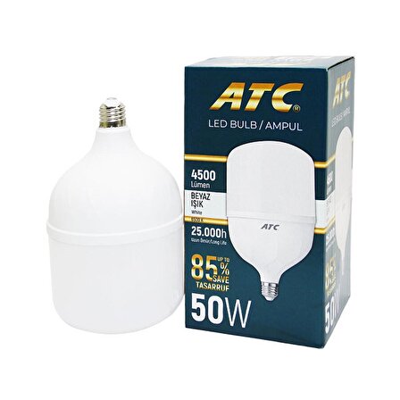 ATC Led Bulb Ampul 50 W Beyaz Işık