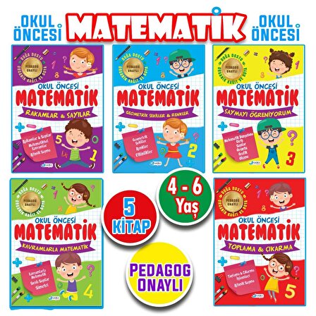 Okul Öncesi Eğitim Seti 20 Kitap: Çizgi Çalışması - Matematik - İngilizce - Kodlama 320 sf.