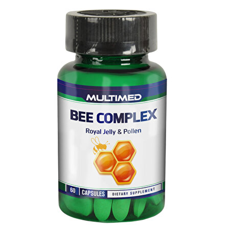 Multimed Bee Complex (Propolis, Arı sütü, Polen) 60 Kapsül