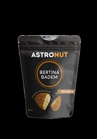 Astronut Badem Yerli Bertina  Kavrulmuş 120 gr x 5 Adet