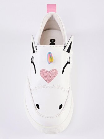 Unicorn Beyaz Kız Sneakers