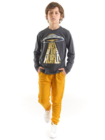 Ufo Erkek Çocuk T-shirt Pantolon Takım