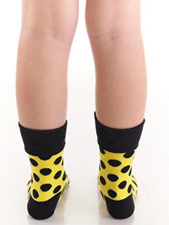 Arılar Kız Çocuk 2’li Soket Çorap Takım