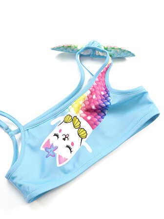 Deniz Kedisi Kız Çocuk Bikini