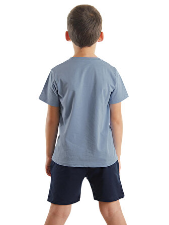 Kepçe İşte Erkek Çocuk T-shirt Şort Takım