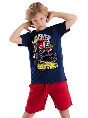 Crusher Erkek Çocuk T-shirt Şort Takım