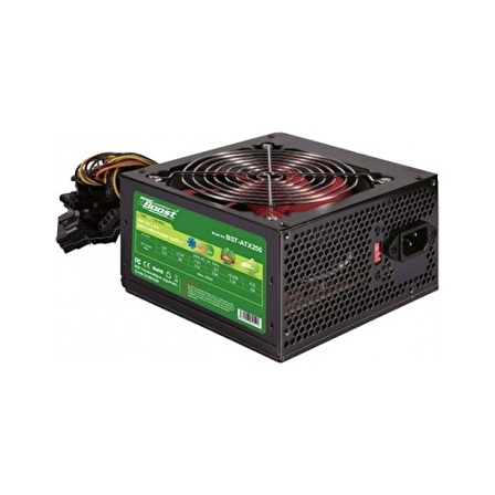 POWERBOOST 250 W P.SUPPLY,12cm  KIRMIZI FAN,KUTULU JPSU-BST-ATX250R