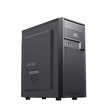 Power Boost VK-1651 500 W Tek Fanlı Siyah ATX Bilgisayar Kasası