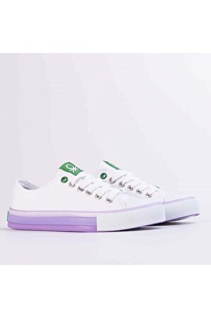 Kadın Spor Ayakkabı BN-30176 Benetton 316-Beyaz-Li