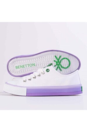 Kadın Spor Ayakkabı BN-30176 Benetton 316-Beyaz-Li
