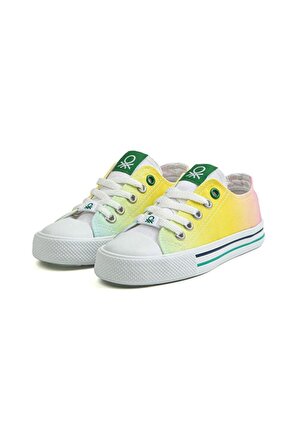 Benetton Sarı Kız Çocuk Sneaker BN-30188
