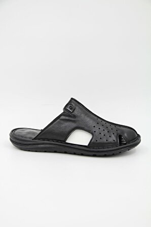 Pierre Cardin 6592 Erkek Sandalet - Siyah