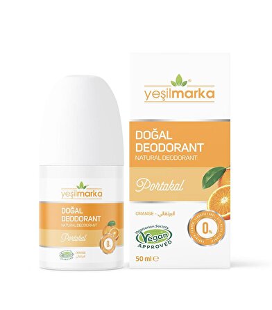 Yeşilmarka Doğal Deodorant Portakal Kokulu 50 ml
