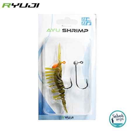 Ryuji Ayu Shrimp 7.5cm 7.2gr Silikon Karides 11