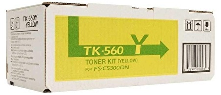 Tonersepeti Kyocera Mita TK-560 Muadil Sarı Toner