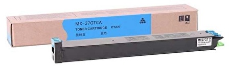 Tonersepeti Sharp MX-27GTCA Mavi Muadil Fotokopi Toner