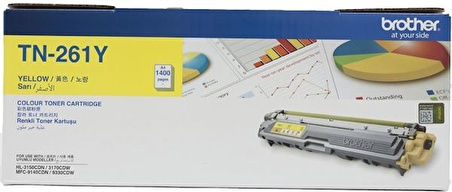 Tonersepeti Brother TN-261 Sarı Orjinal Toner