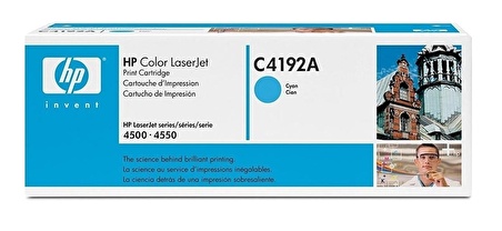 Tonersepeti Hp 640A - C4192A Orjinal Mavi Toner