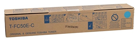Tonersepeti Toshiba T-FC50E-C Mavi Orjial Fotokopi Toner