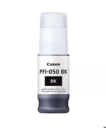 Tonersepeti Canon PFI-050 BK -Siyah Mürekkep