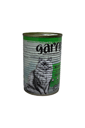 Garfy Kuzu Etli Yetişkin Kedi Konserve 400 gr x 24 adet