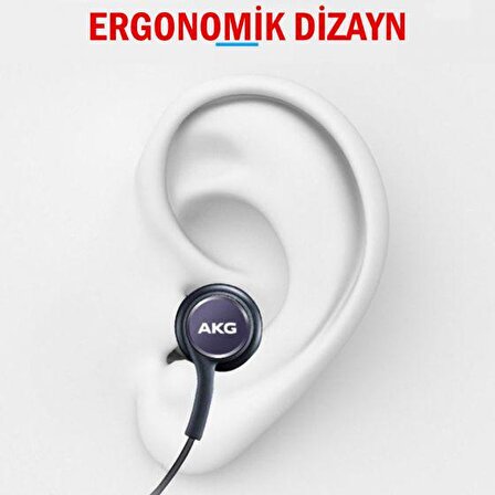 Samsung AKG EO-IG955 Type-C Kulak içi Kulaklık Siyah
