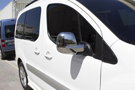 OMSA Peugeot Partner Krom Tepee Ayna Kapağı 2 Parça Abs 2012 ve Sonrası