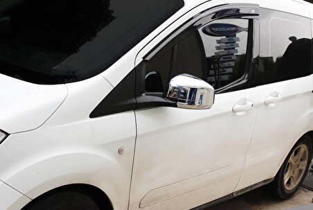 Omkar Ford Tourneo Courier Krom Ayna Kapağı Komple 2 Parça  Abs 2014-2017
