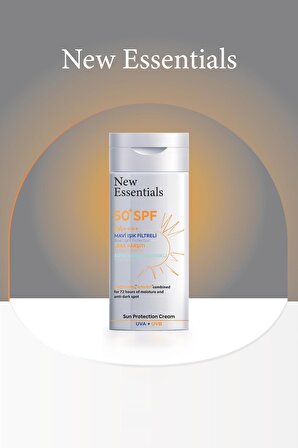 New Essentials Leke Karşıtı SPF 50 PA++++ Korumalı Güneş Bakım Kremi