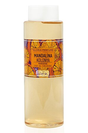 Gloria Perfume Mandalina 80 Derece Pet Şişe 400 ml Kolonya