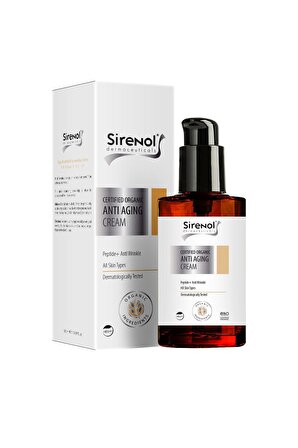 Sirenol Organik Sertifikalı Anti Aging Yüz Kremi 50 mL