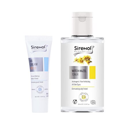 Sirenol BB Krem ve Cilt Sıkılaştırıcı Tonik Seti 30 mL / 300 mL