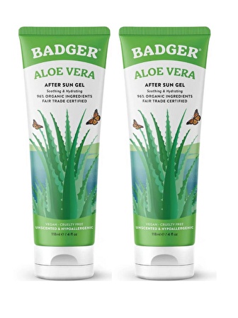 Badger Aloe Vera Jel 2'li Set 118 mL / 118 mL