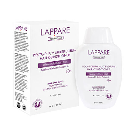 Lappare Saç Kremi | Polygonum Multiflorum Bitkisel Saç Bakım Kremi 300ml.